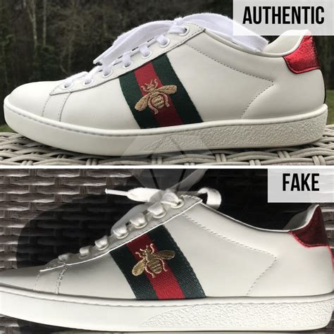 is it bad to wear fake gucci sneakers|gucci ace sneakers gg print.